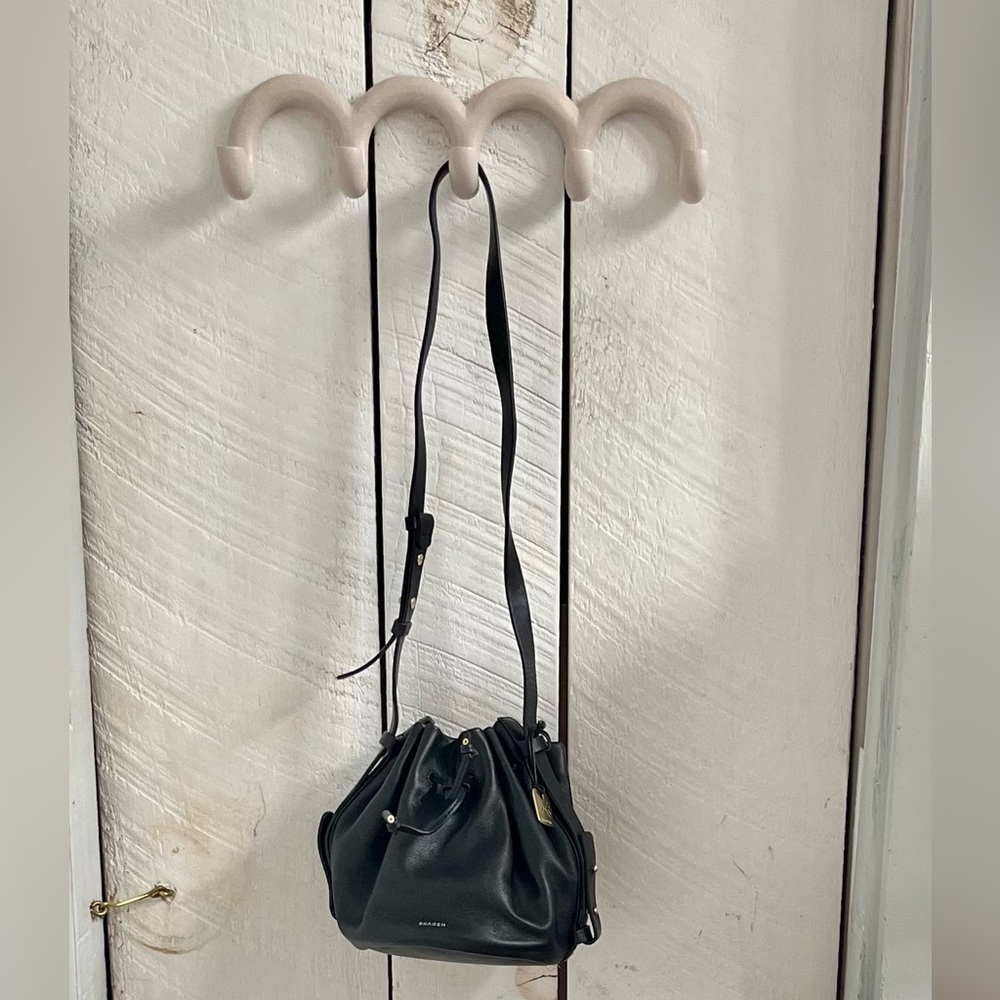NWOT Skagen Mini Pouch Bag Black